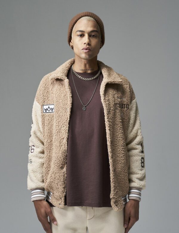 Refined Teddy Collar Jacket