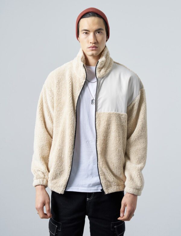 Refined Teddy Zip Jacket